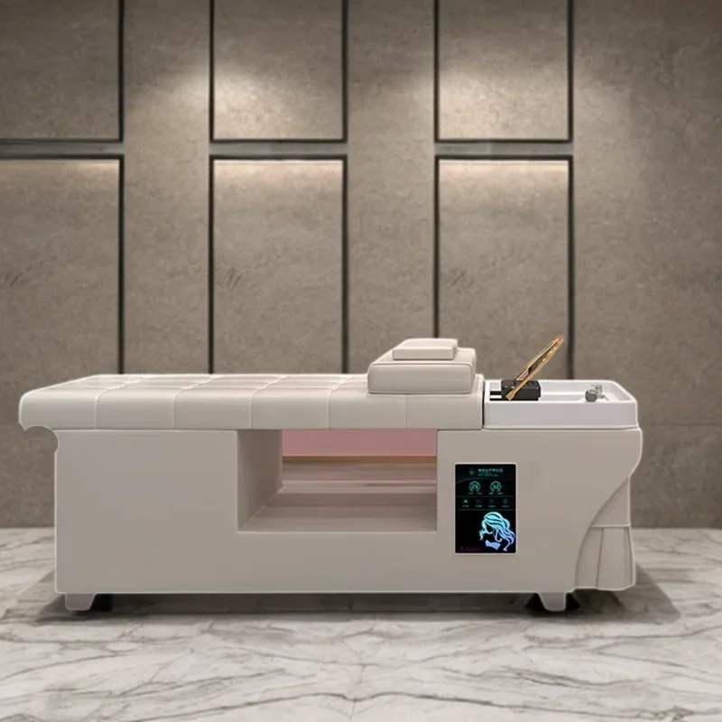 

Hair Spa Washbasin Massage Chair Massage Mobility Hairdressing Salon Reclining Scalp Treatment Water Bed Chinese Wash Stoel
