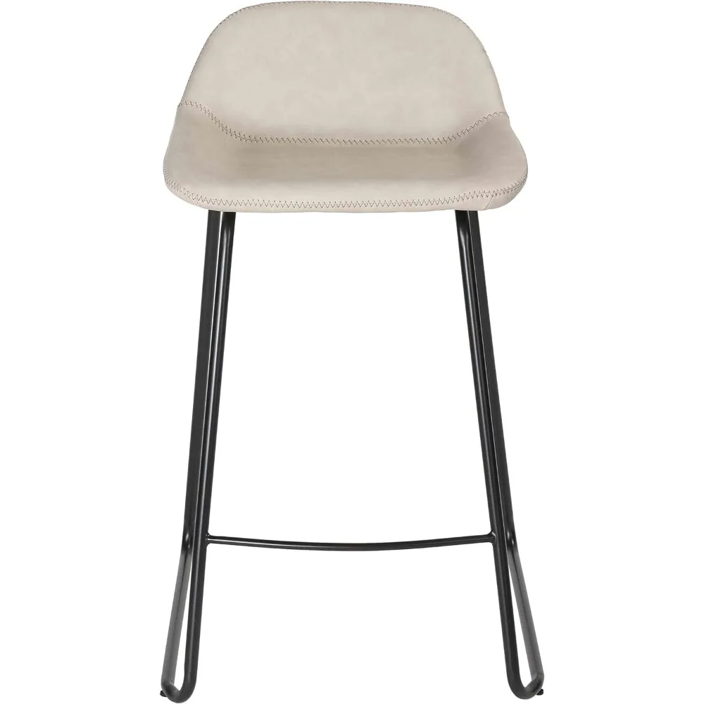 Home Ava Counterstools, Set of 2, Grey