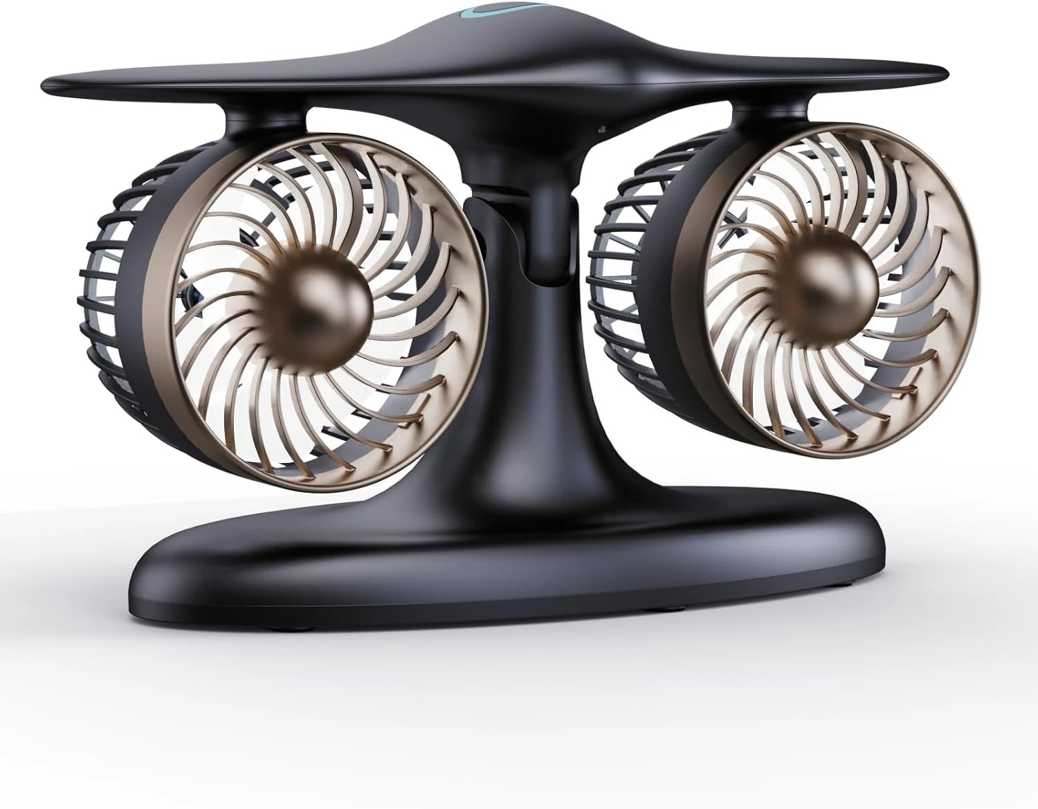 

2026 New Upgraded Desk Fan, Wireless Rechargeable Fan For Bedroom, Aircraft Appearance Design, Small Portable