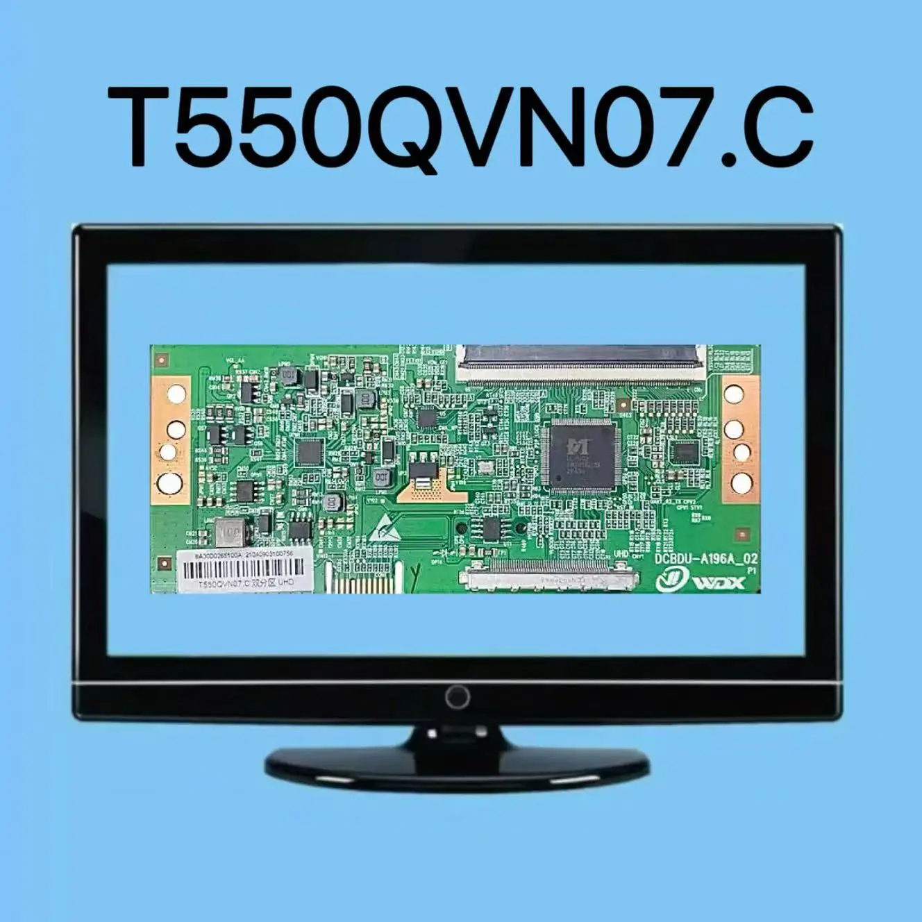 New Upgrade for AU Tcon T550QVN07.C 4K 2K