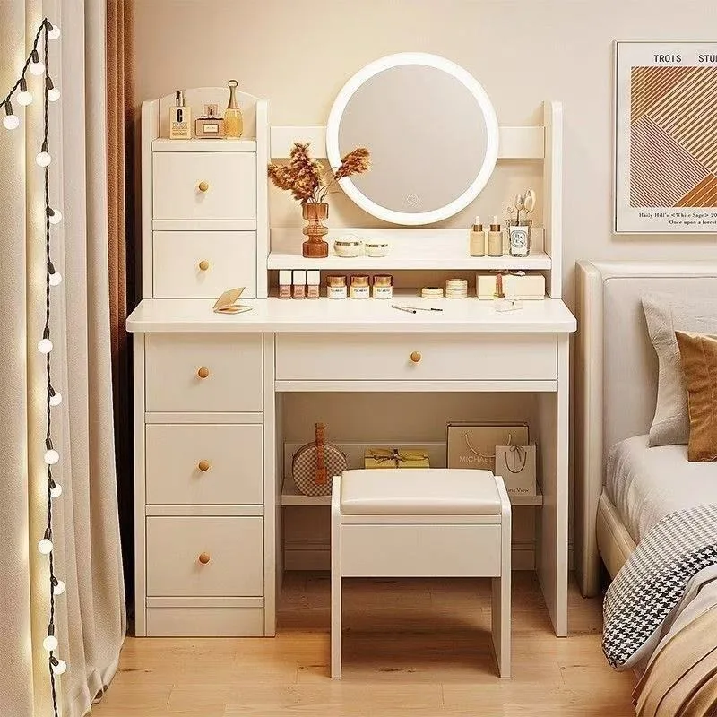 Dresser, modern bedroom simple small cosmetic cabinet integrated small apartment