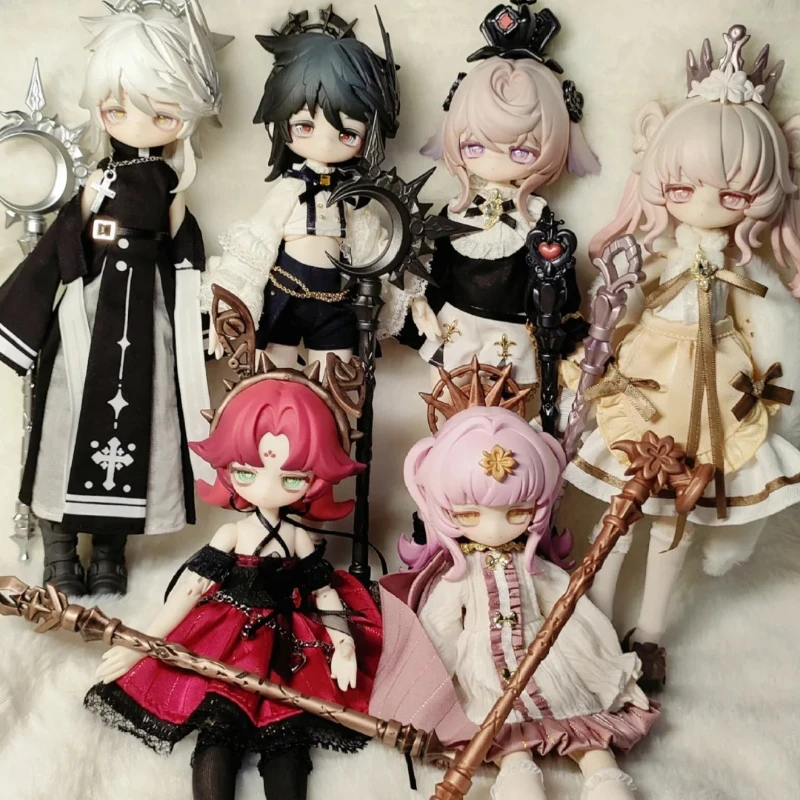 

In Stock 1/8 Bjd Lunar Lore Blind Box Kawaii Action Figure Movable Joint Doll Desktop Ornament Collection Model Surprise Gift