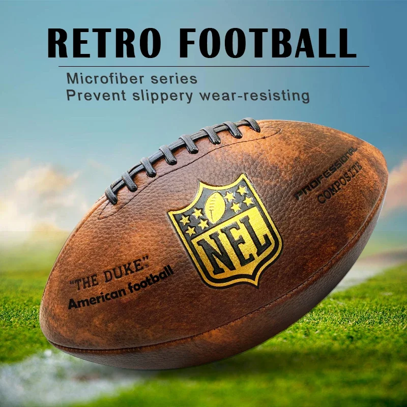 Size official ball American Football RugbyBall Resistance Footbll Training PracticeTeam Sports Rugby Football Customize