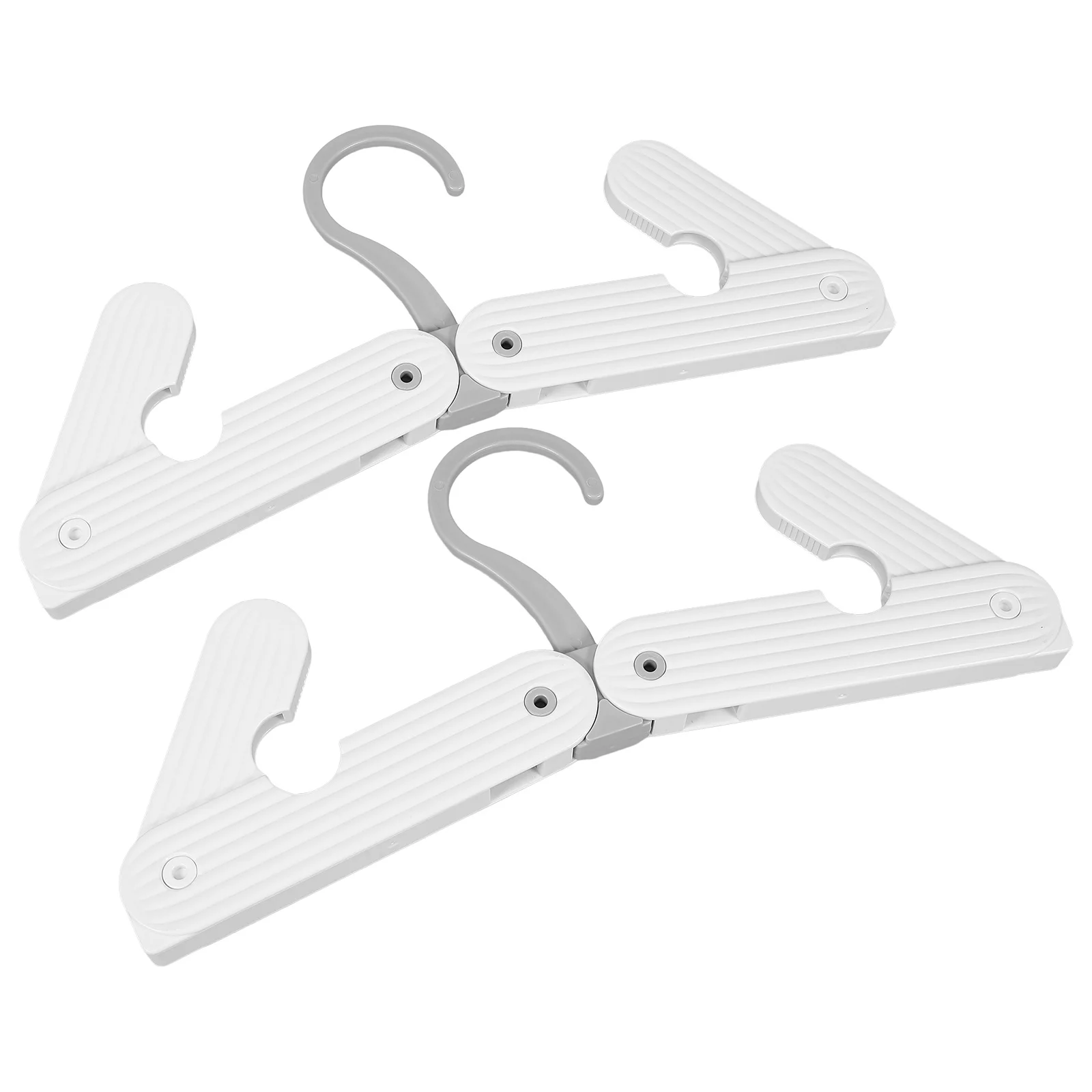 

2Pcs Foldable Saving Hangers Space Saving Travel Travel Hangers Clothes Dryer Collapsible Rack Home