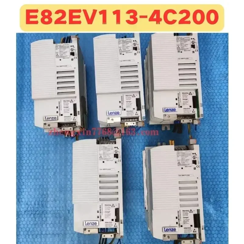 Used Frequency Converter E82EV113-4C200 E82EV113 4C200 Normal Function Tested OK