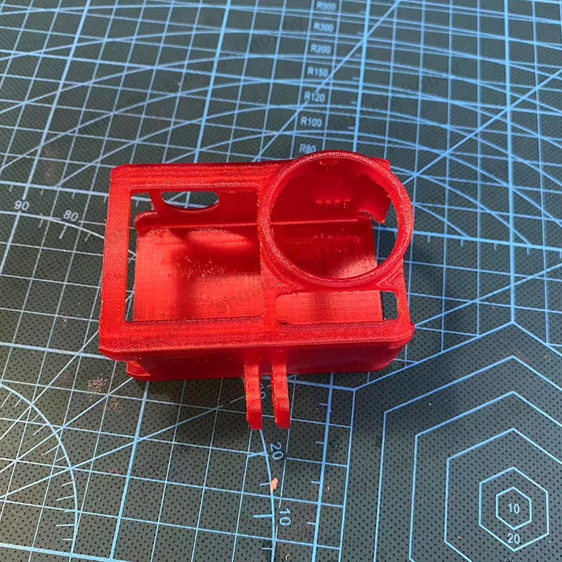 1PCS AC5 Protective Cover 3D Printed Protection Cage M5 Port Camera Mounting Bracket for DJI Action 5 Pro Guarding Accessory