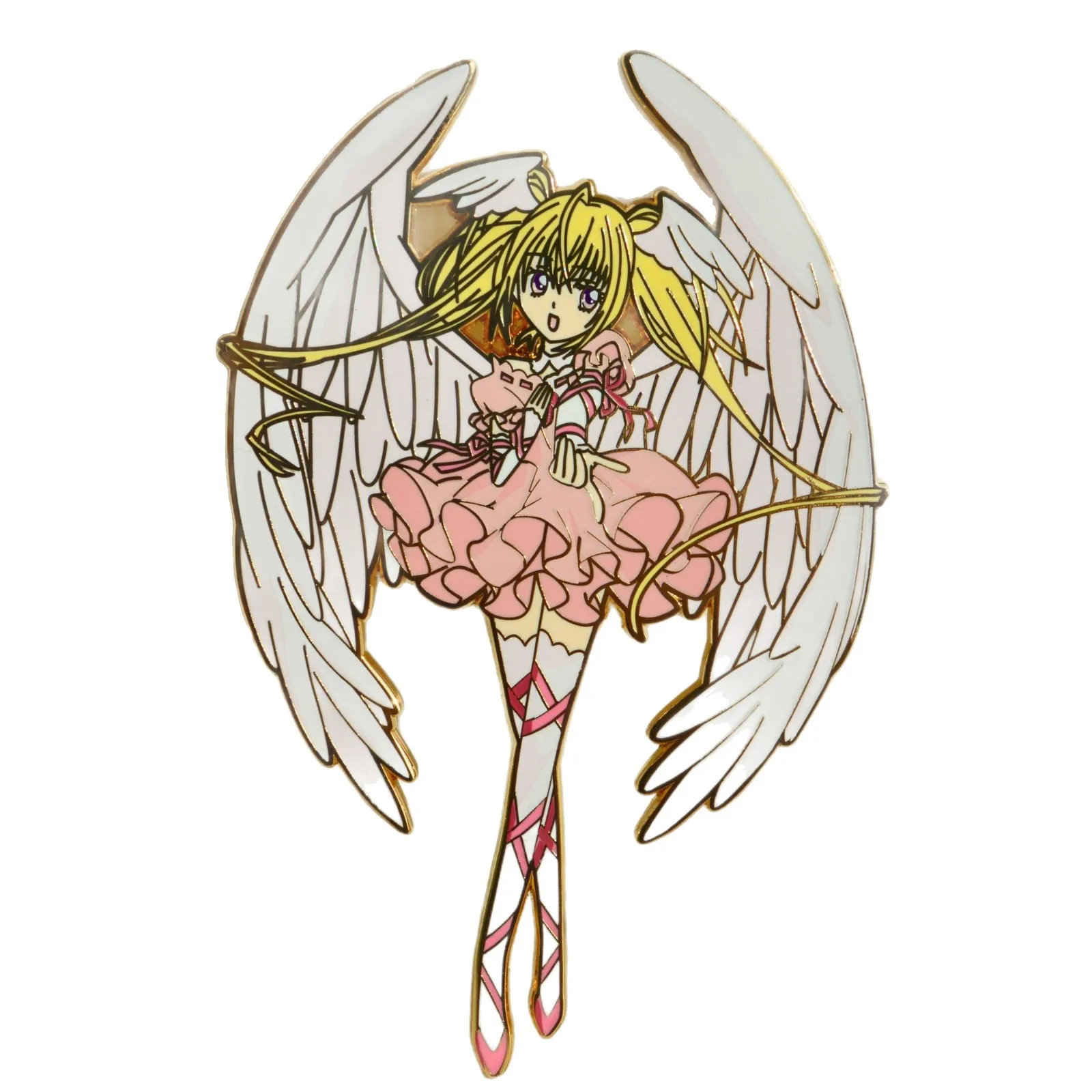 Shugo Chara Brooch Angel Song Bei Utau Enamel Metal Badge Anime Backpack Accessories Pin