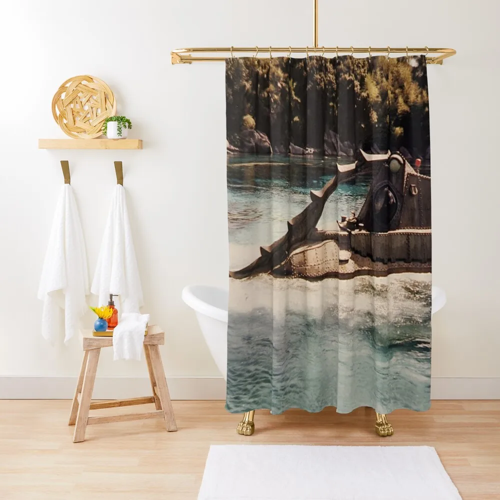 

20,000 Leagues Shower Curtain Shower Set For Bathroom Elegant Bathroom Bathroom Accessorys Modern Showers For Curtain