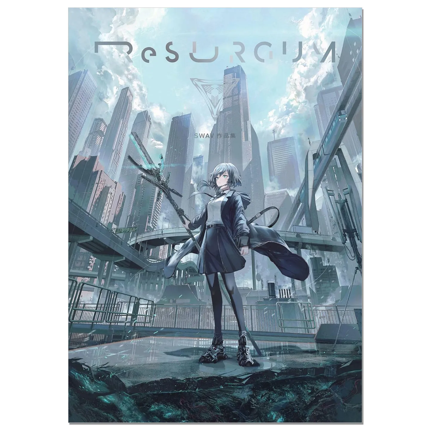 

ReSURGUM SWAV Portfolio P Station Artist SWAV Science Fiction Girl Machinery, Modern Witch Theme Illustration, Portfolio