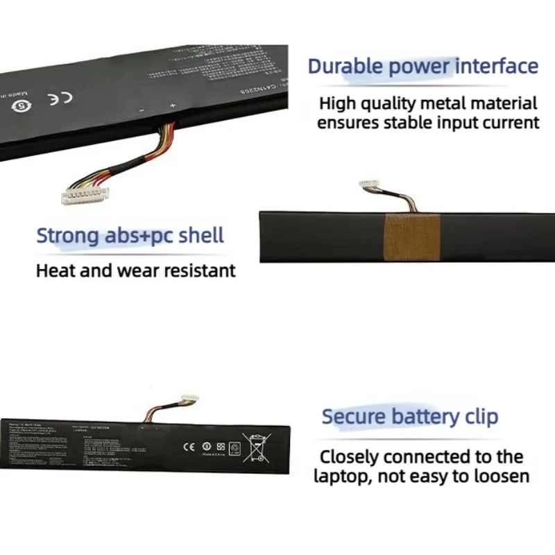 Upgrade C41N2208 Laptop Battery 15.48V 80Wh for ASUS ROG ALLY Gaming Handheld Series of RC71L PC71L Expand High Capacity + Tools