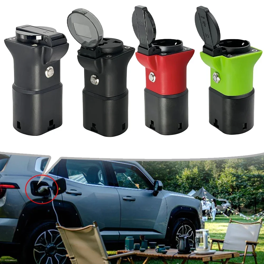 

Car V2L Adapter For EV For Hyundai For 5 For 6 For Kona EV For Kia For EV 6 For Niro EV V2L Adapter 4.7 Inch 16A 3.5KW 220V
