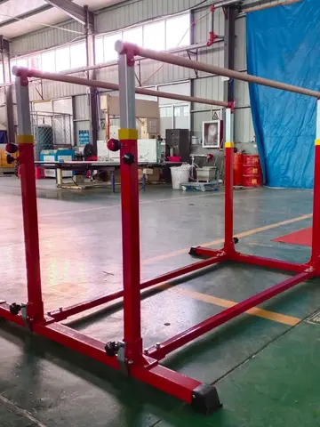 Adjustable Height Children's Parallel Bars Kids Parallel Bars for Gymnastics Training Gym Use