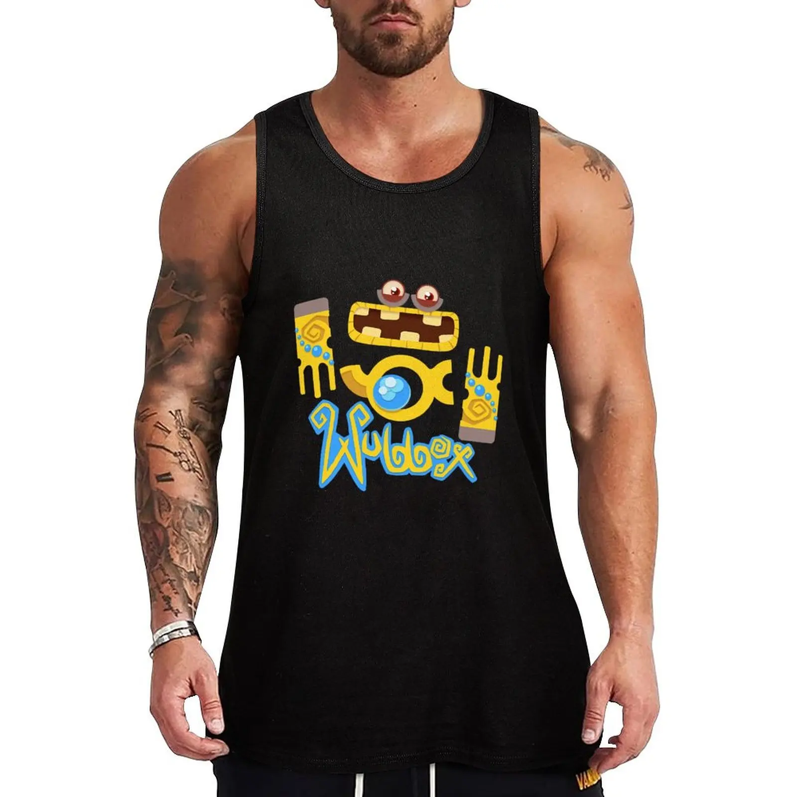 

My Singing Monsters Wubbox Tank Top sleeveless shirts fashion 2025 man