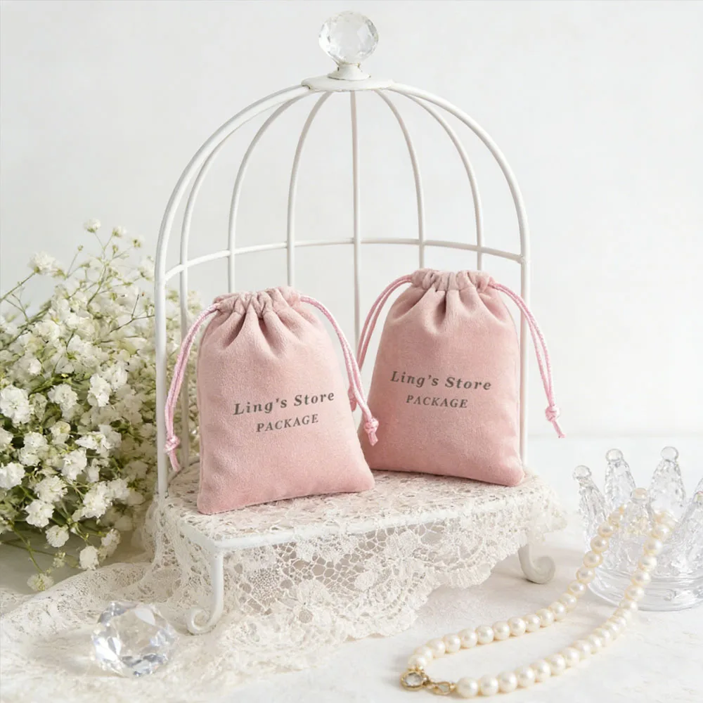 100-sacchetti-regalo-in-velluto-rosa-personalizzabili-con-logo-per-gioielli-anelli-orecchini-collane-bracciali-e-ciondoli