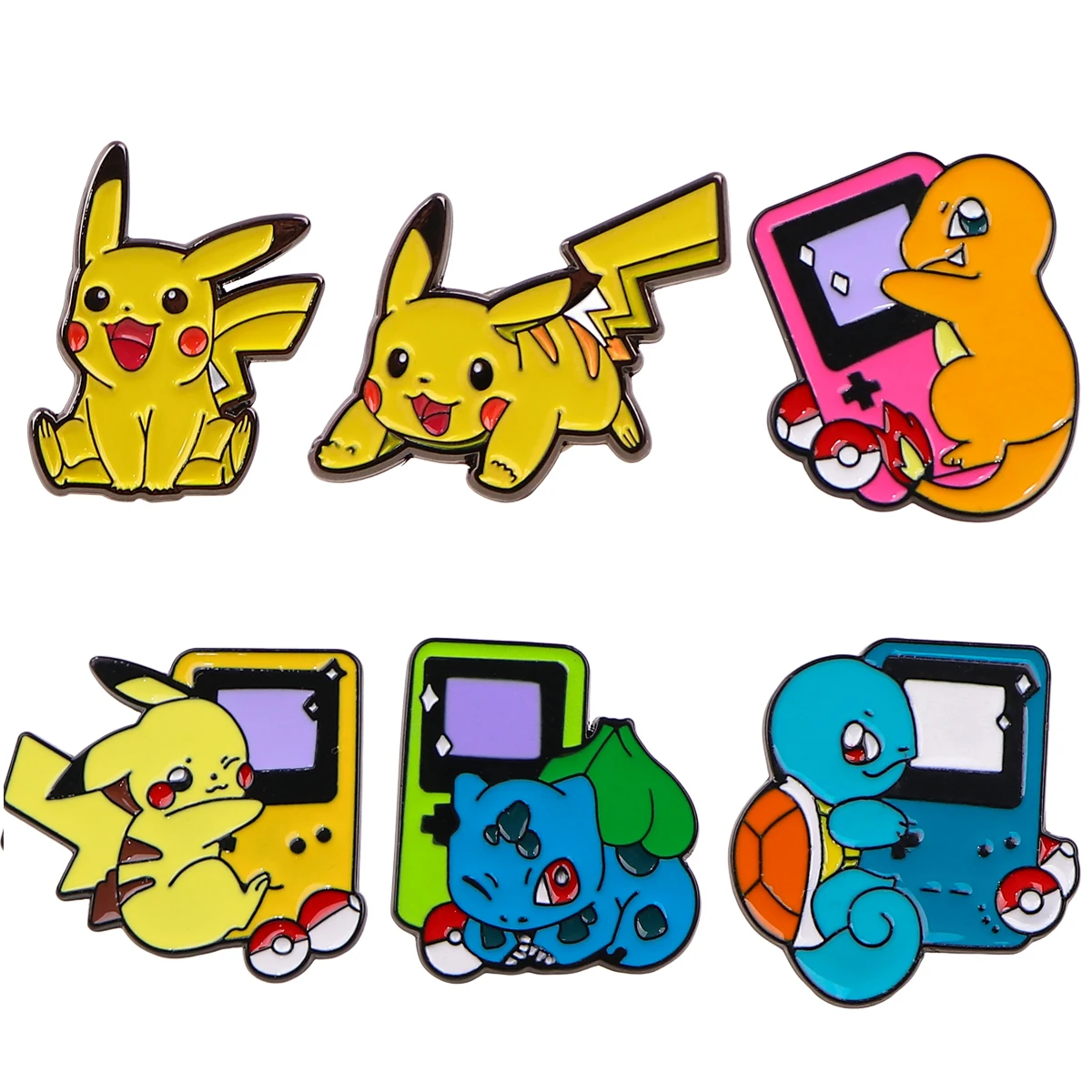 Cute Anime Elf Lapel Pins Enamel Pin for Backpacks Cartoon Badges Turtle Brooch for Clothes for Friends Jewelry Souvenir Gifts