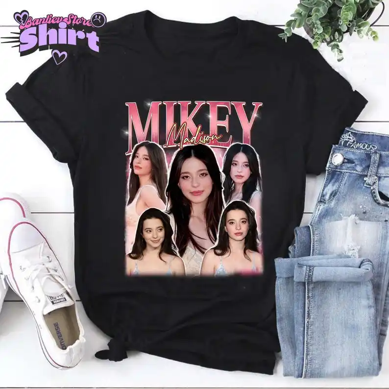 Mikey Madison Bootleg Shirt,  Vintage Tshirt, Retro Shirt Gift, Mikey Madison Tees