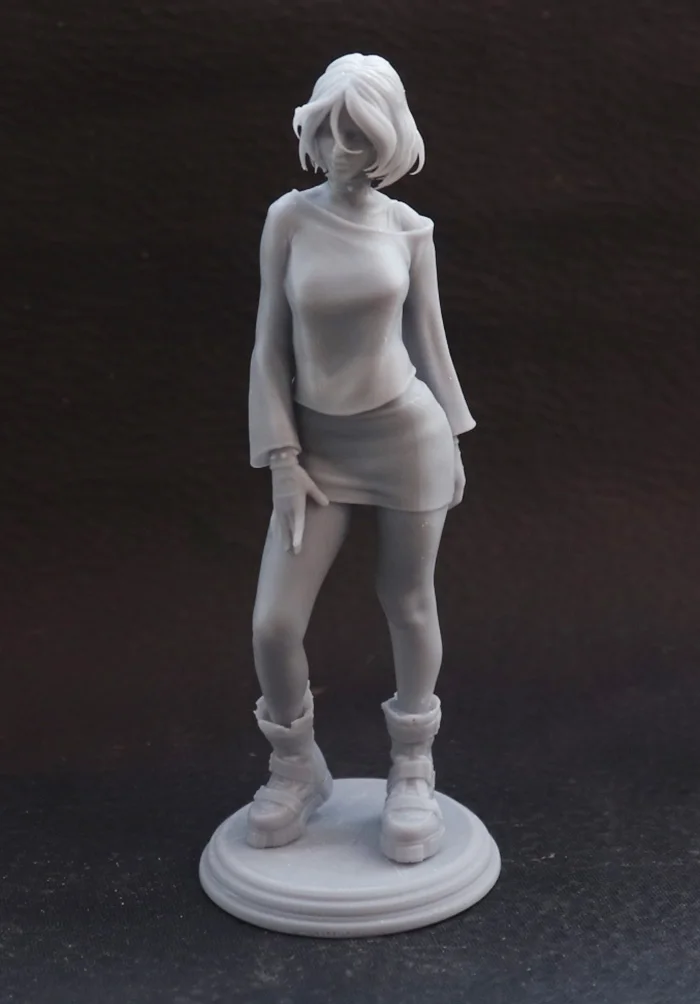 1/18 100mm 1/24 75mm Resin Model Fashion Girl Unpainted Figure Sculpture No Color RW-1082