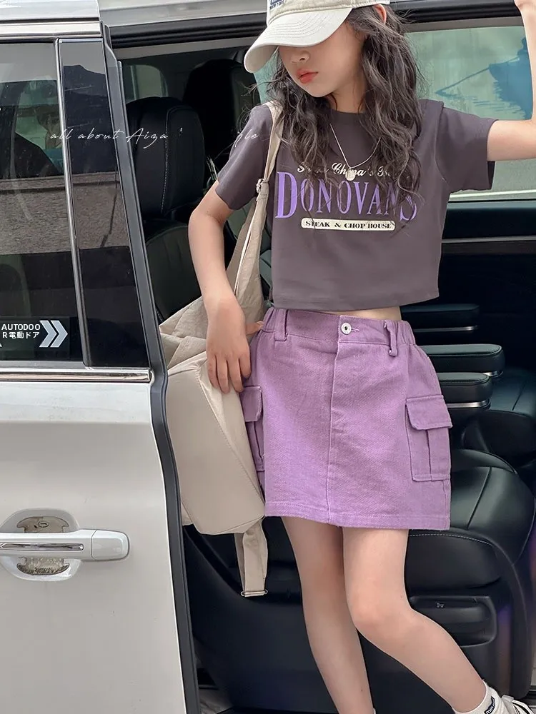 girls-summer-workwear-skirt-set-ort-sve-f-length-skirt-faionable-clothes-for-big-kids-cotton-polyester-blend