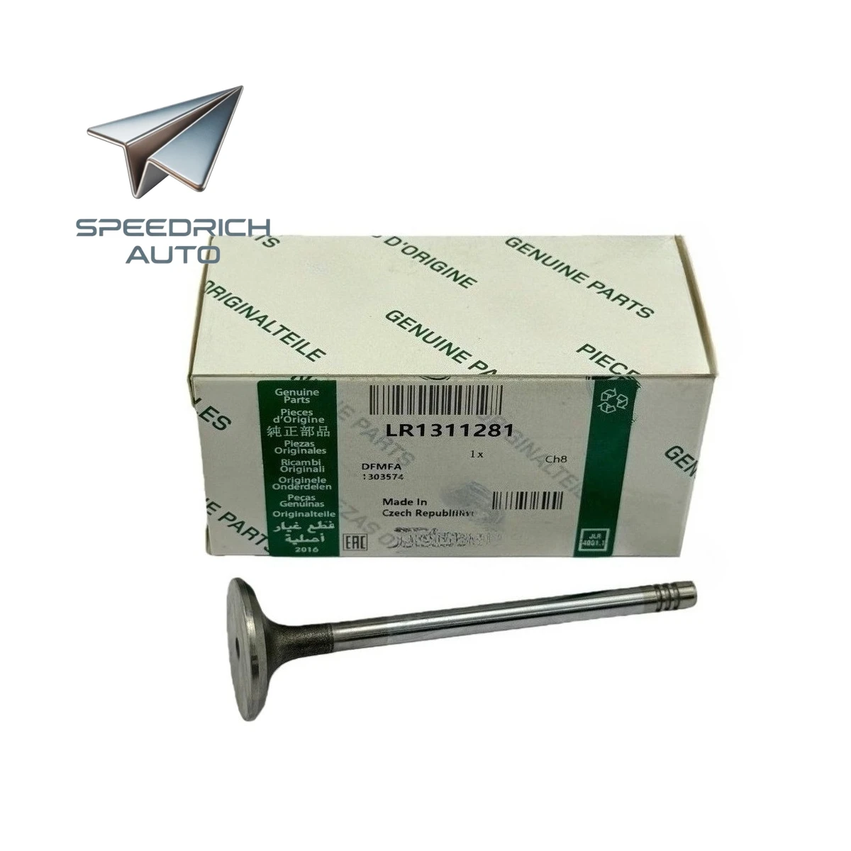 

LR1311281 Впускной клапан для Land Rover 2.7 276DT-V6