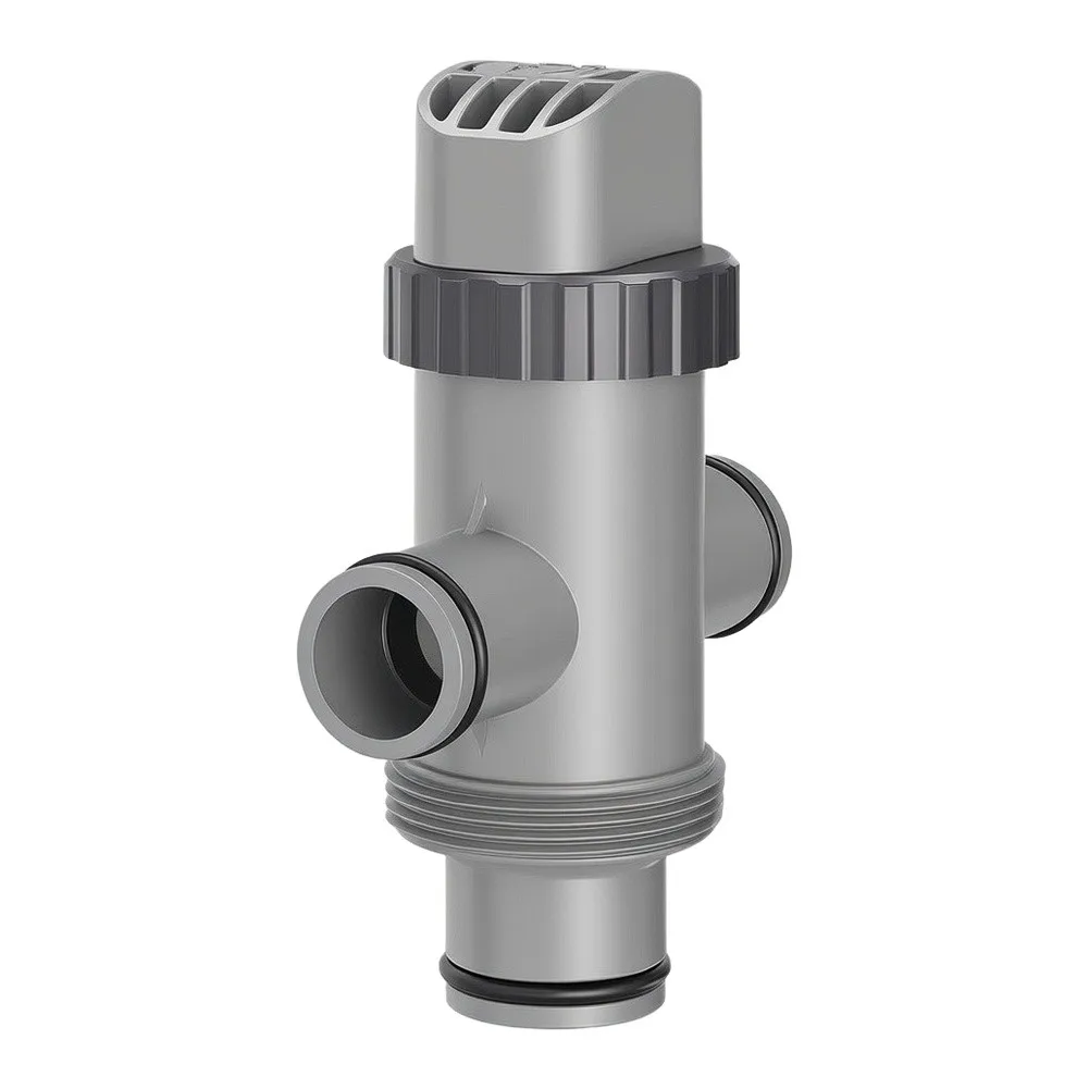 For SHAPON Dual Separation Hose Plunger Valve Compatible with For Intex Pool Equipment - 6.3 x 2.36 inch Plastic Pool Valve