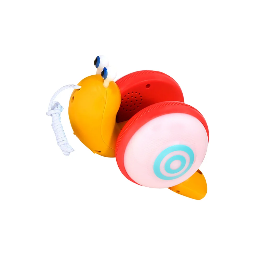 달팽이 끌기 뮤지컬 트랙션 풀 스트링 워커 아기 보행기 유아 협응력 학습 달팽이 끌기 장난감 트랙션 장난감