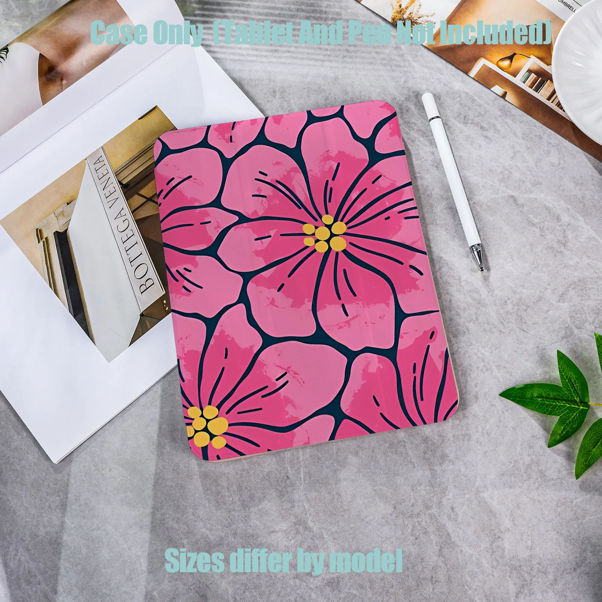 Shockproof TPU Tablet Protective Case with Pencil Holder Auto Sleep Wake for Apple /Samsung/Xiaomi/Redmi/Huawei/Honor