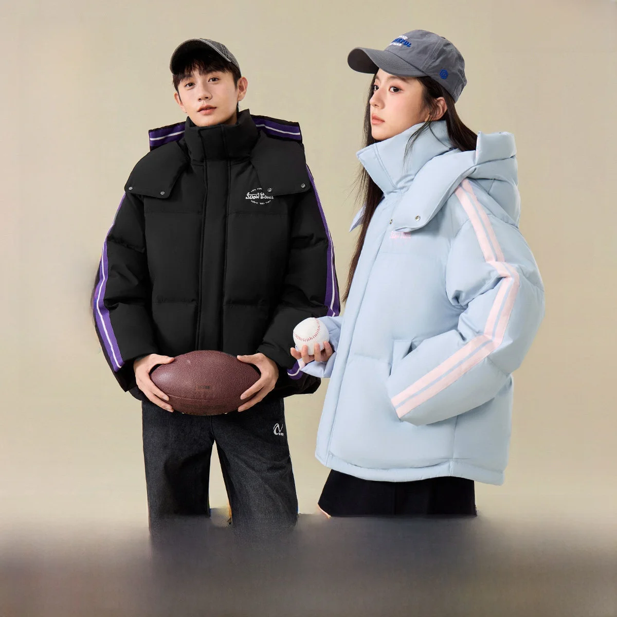 

Американский утепленный пуховик-куртка с капюшоном на молнии, с наполнителем из полиэфирного волокна и натурального пуха, для защиты от снега