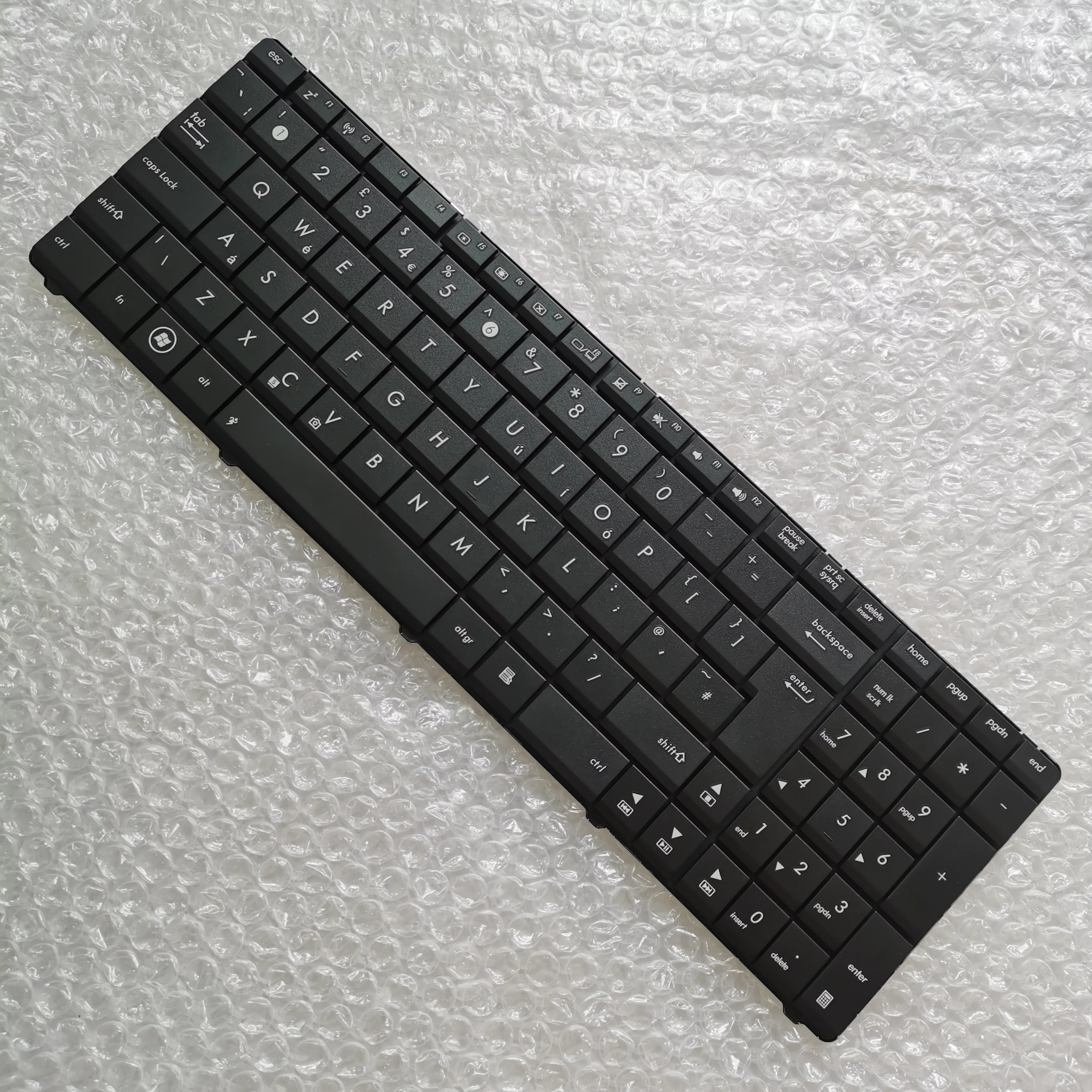 XIN pour Asus X53B X53U K53U K53Z K53B K53T K53TA Ordinateur Portable Clavier UK