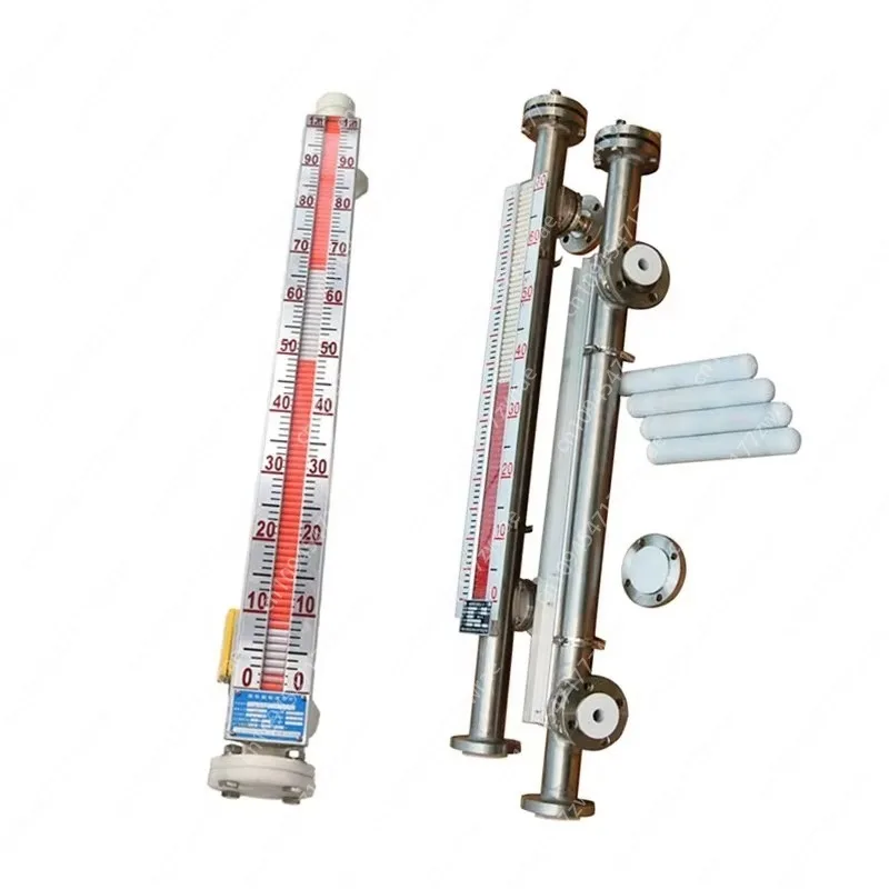 Magnetic Flap Water Level Meter Sight Glass diesel Fuel tank Level Gauge