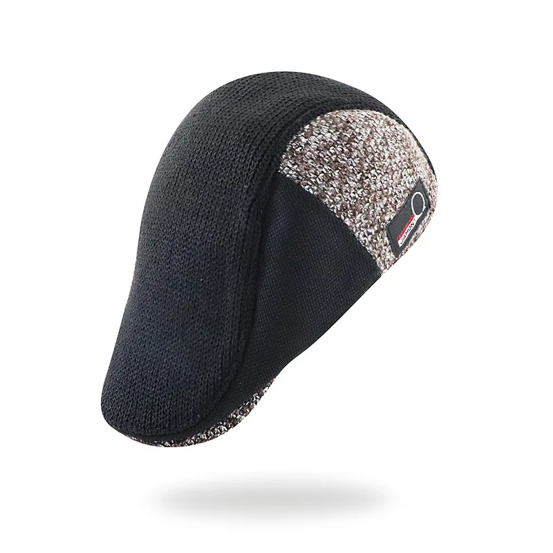 Осенне-зимняя новая художественная ретро вязаная фуражка для отдыха для мужчин и женщин, контрастные цвета, дышащие шапки Advance