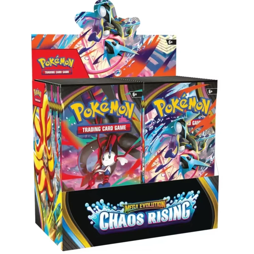 360Pcs Anime Trading Cards Prismatic Evolutions Crystal Eevee English TCG Booster Box Battle Game Collectible Hobby Gift