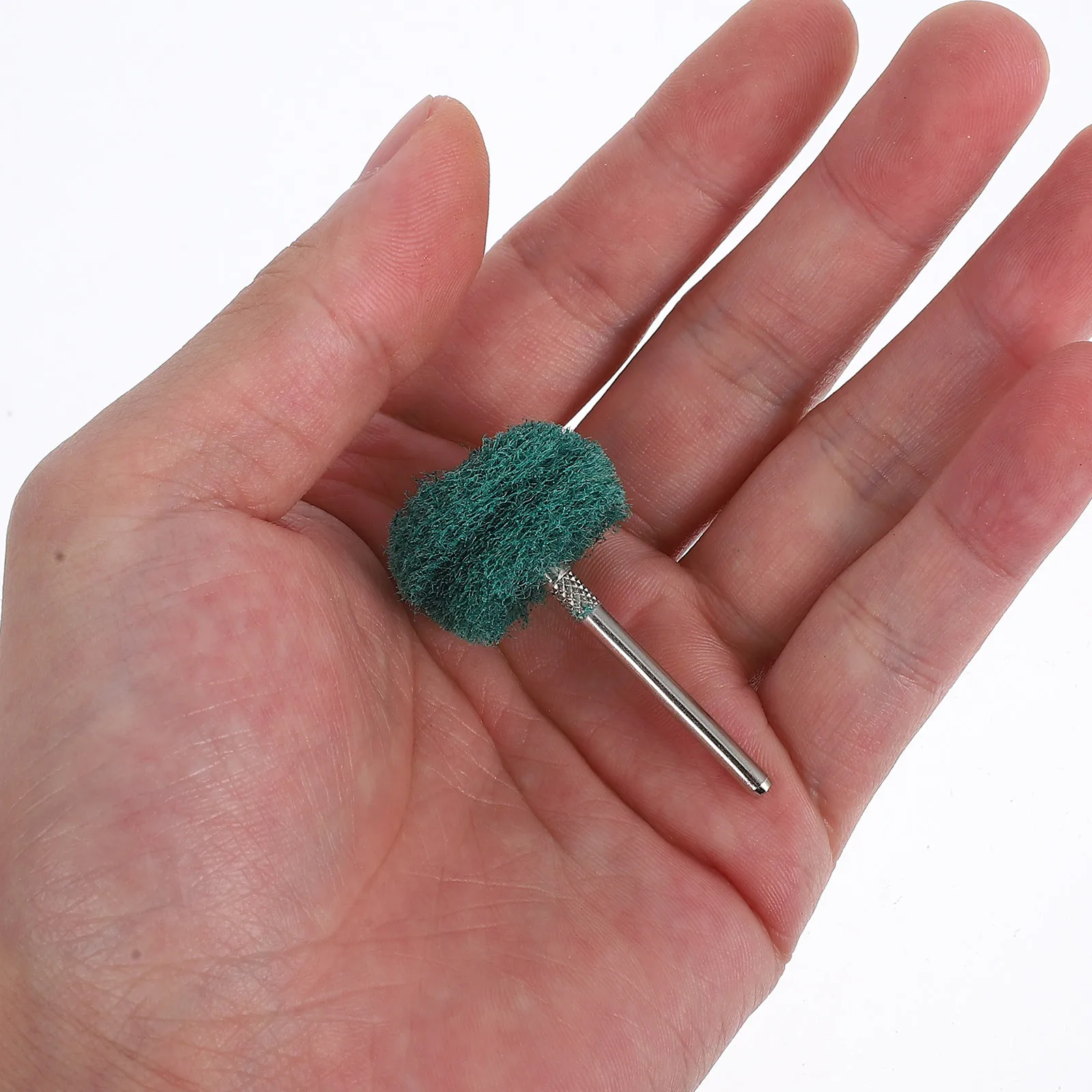 100 個の研磨バッファホイール、回転工具用、木材研削ヘッド、バフホイールリフィル、ドリル用研磨モップ