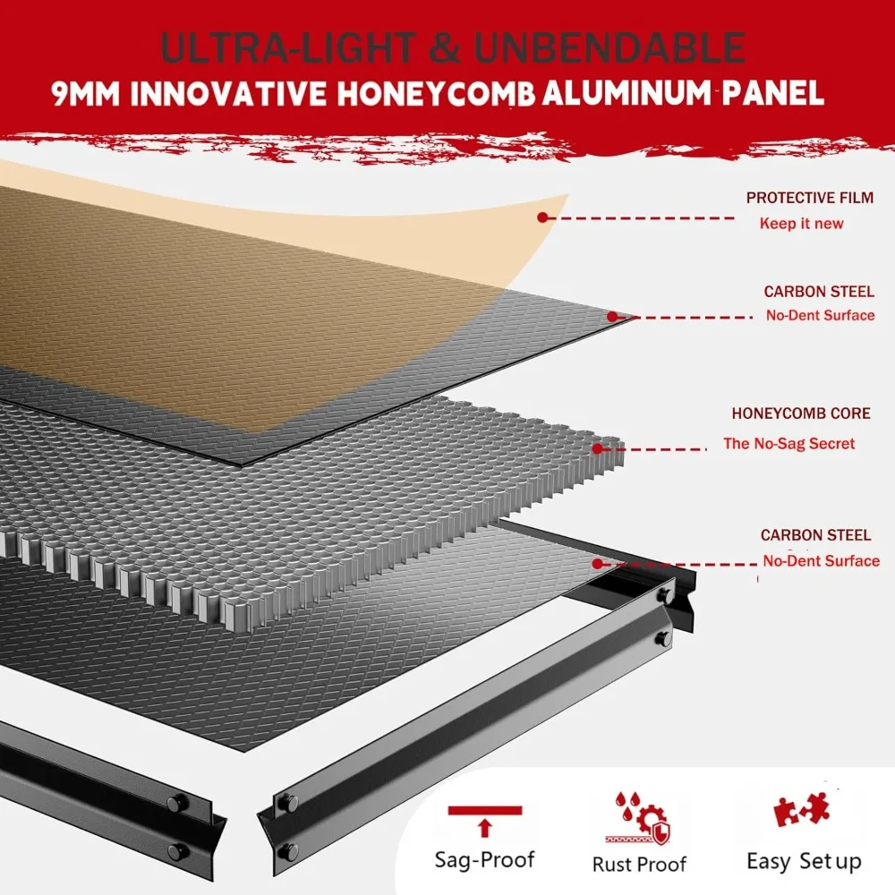 頑丈なガレージ棚 5段収納ラック 耐荷重3000ポンド 幅48インチ x 高さ72インチ x 奥行き24インチ 調整可能なボルトレススチール収納、カスタマイズ可能