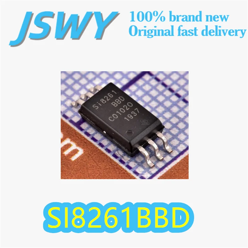 

(10/50 pieces) SI8261BBD-C-ISR Original Silkscreen: Si8261BBD Package: 6-SOIC 5KV Isolated Gate Driver Electronics In Stock