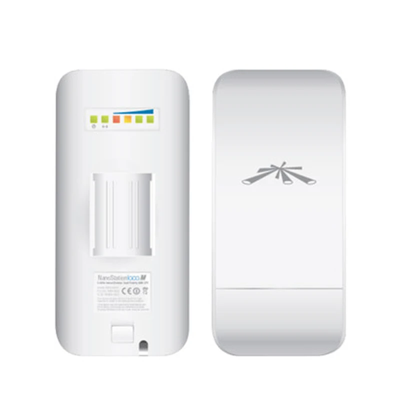 UBIQUITI LocoM2 NanoStation Loco M2 2.4GHz Wireless Network Bridge AirMax 8dBi Wi-Fi AP CPE Within 2 KM,Only 1 PCS