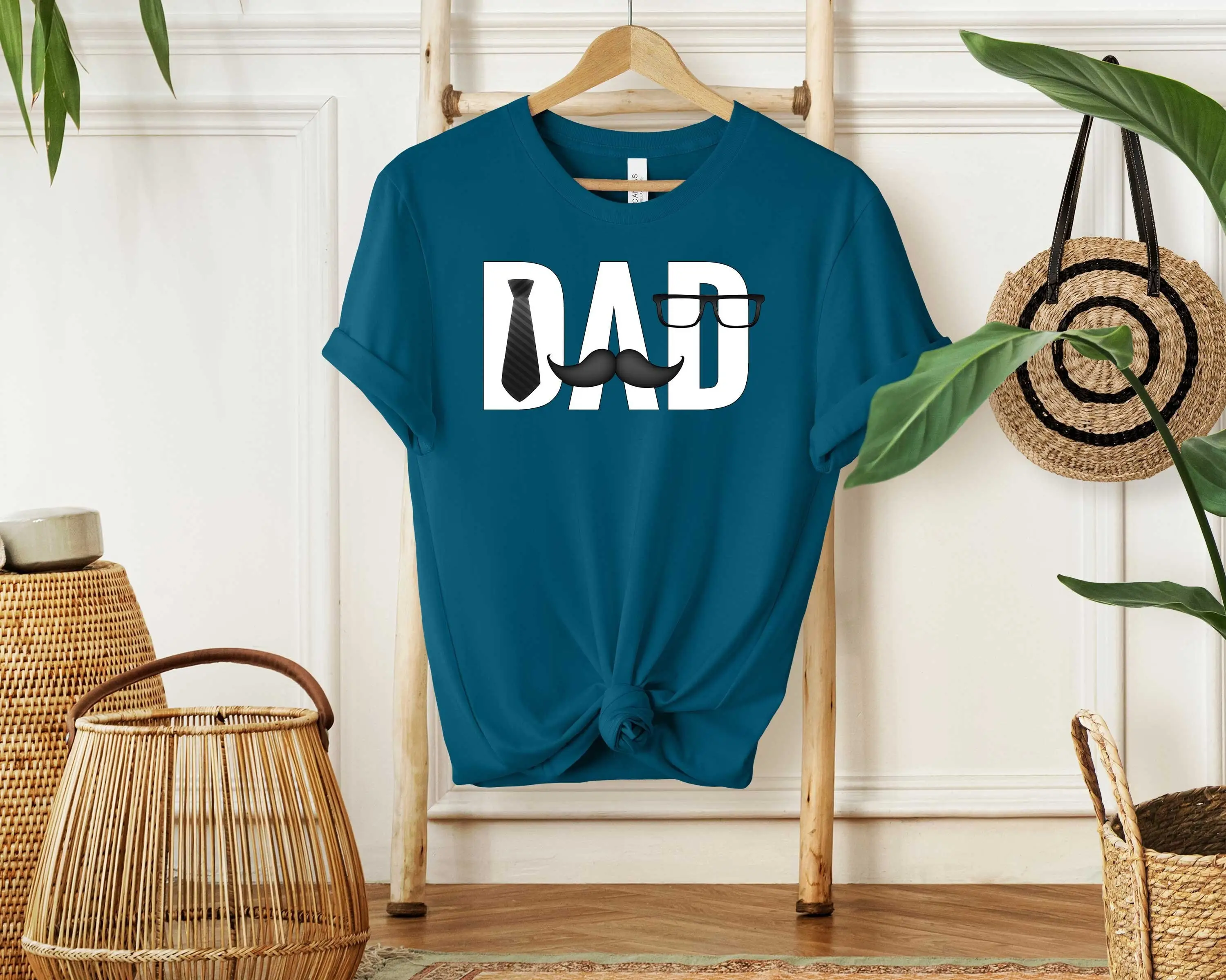 Father'S Mustache Funny Fathers Day T Shirt Dad Dady Sweater