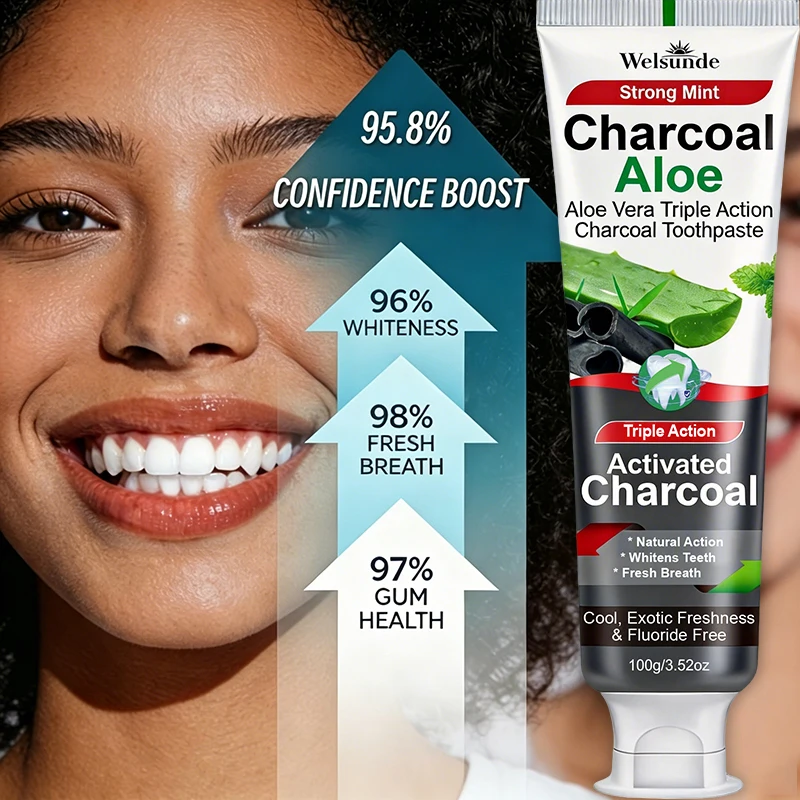 1/3PCS Activated Charcoal Aloe - Teeth Whitening Filter 评论和价格
