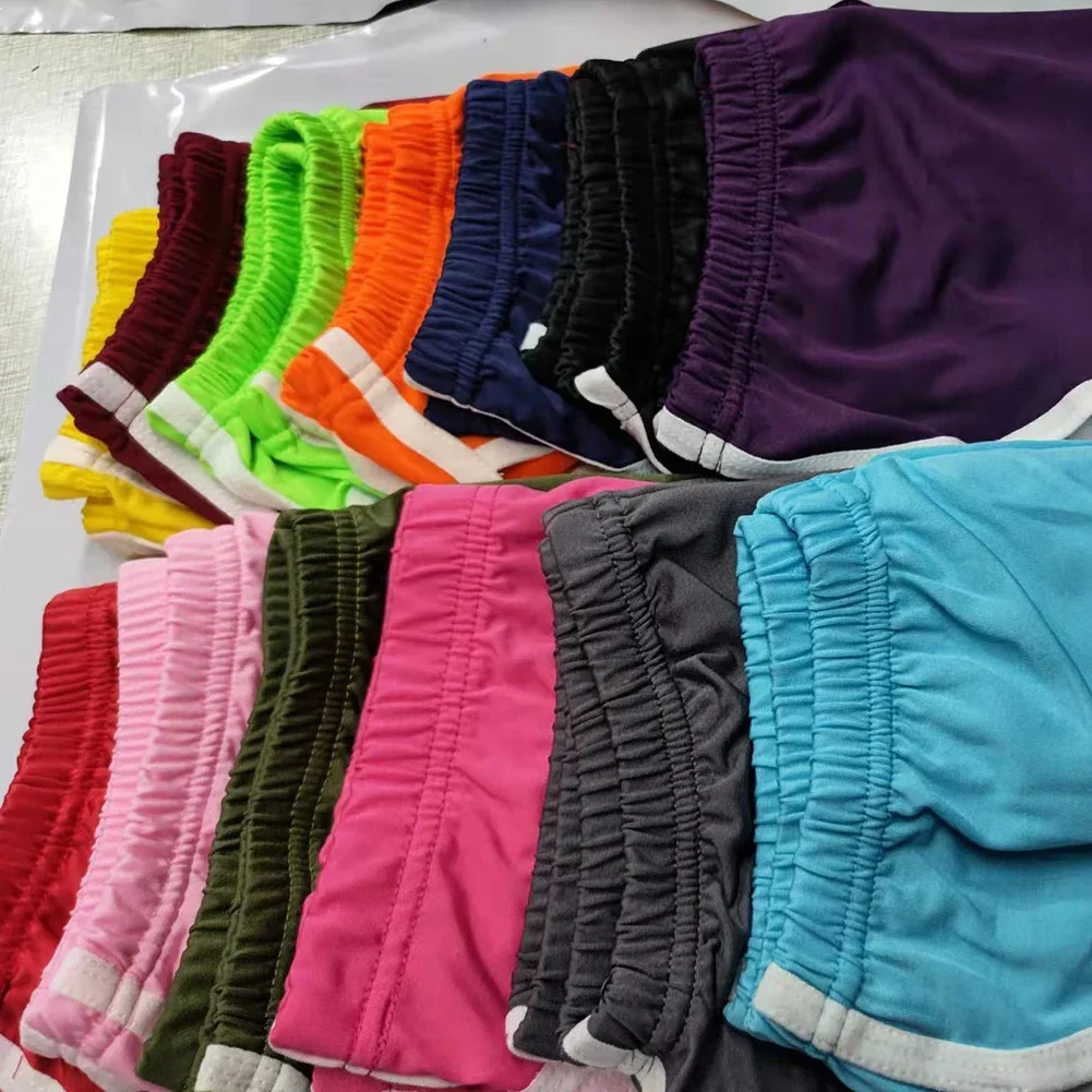 Womens Sports Yoga Shorts Fitness Running Workout Gym Hot Pants Homewear Lounge Stretchy Activewear Push Up Hip