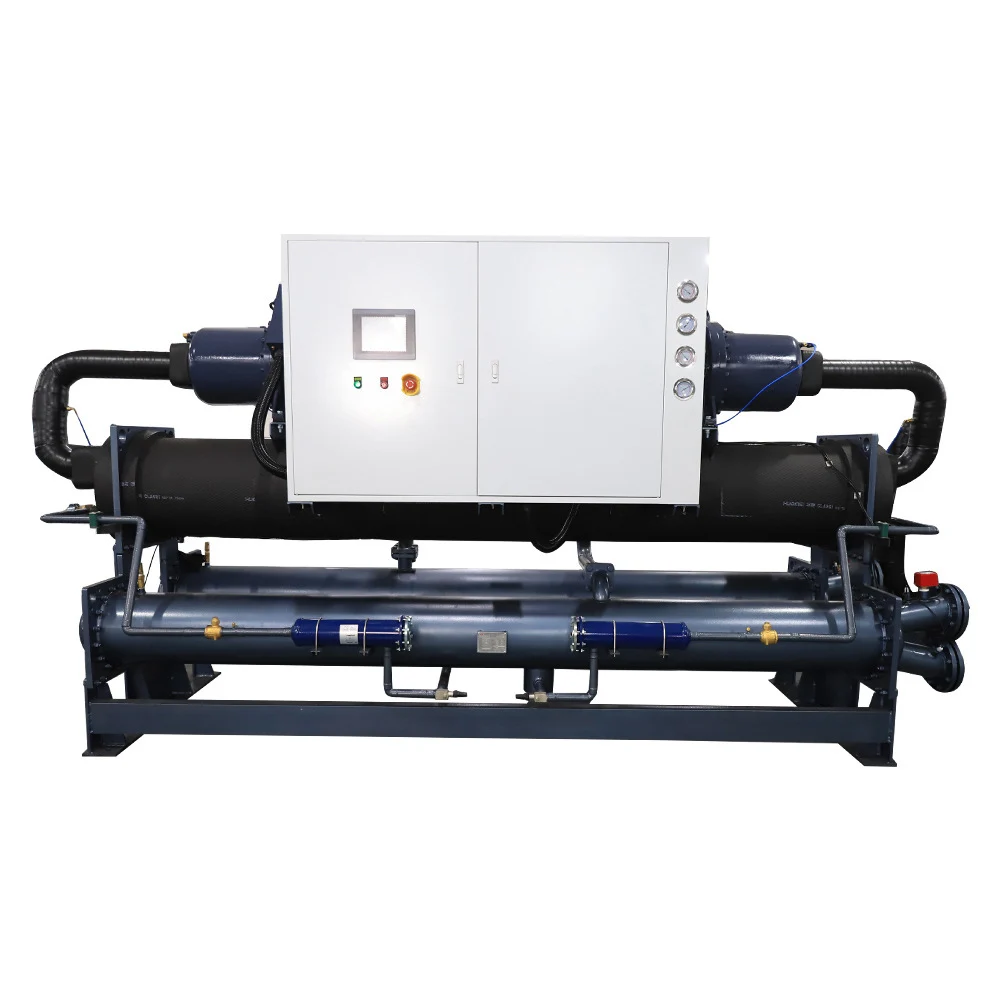 Water-cooled Screw Condenser Unit Low-temperature Corrosion-resistant Industrial Refrigeration Equipment