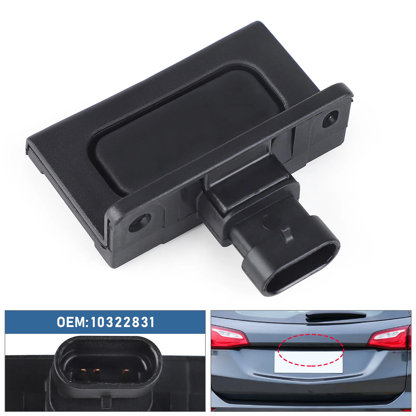 Interruptor de botón de puerta trasera para Chevrolet Equinox Buick Rendezvous 2007-2009 Pontiac Torrent OE 2007-2007 730-76461 10322831