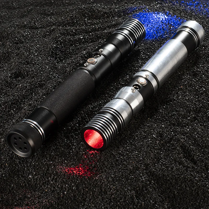 Xenopixel светильник saber RGB металлическая Лазерная искусственная меча игрушки Espada Kpop светильник stick 2 в 1 со звуком Детские крутые игрушки