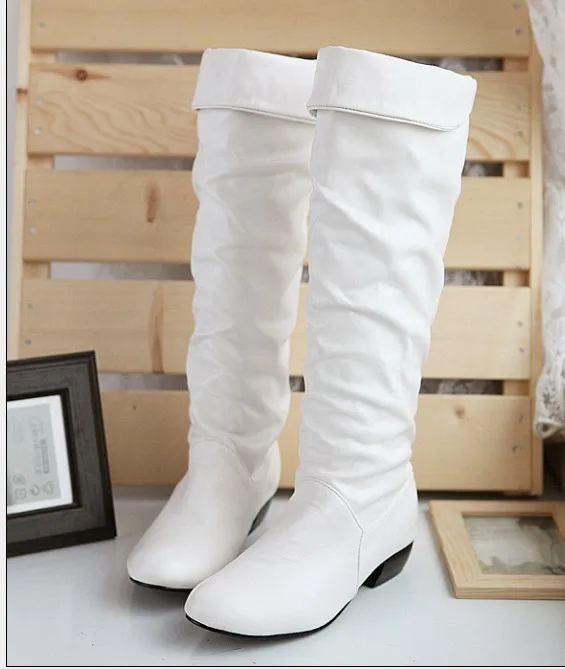 Women Girls Fashion Shoes Autumn Winter Boots Ladies Sexy Sweet Outdoor Boot Stylish Flat Flock Shoes Snow Boots Botas rr5