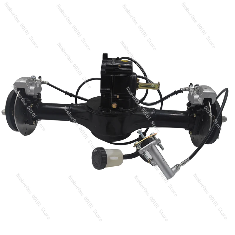 

Electric Tricycle Rear Axle Assembly Disc Brake Increased 1 Ton Climbing King Shift Load High Power Honglida Motor