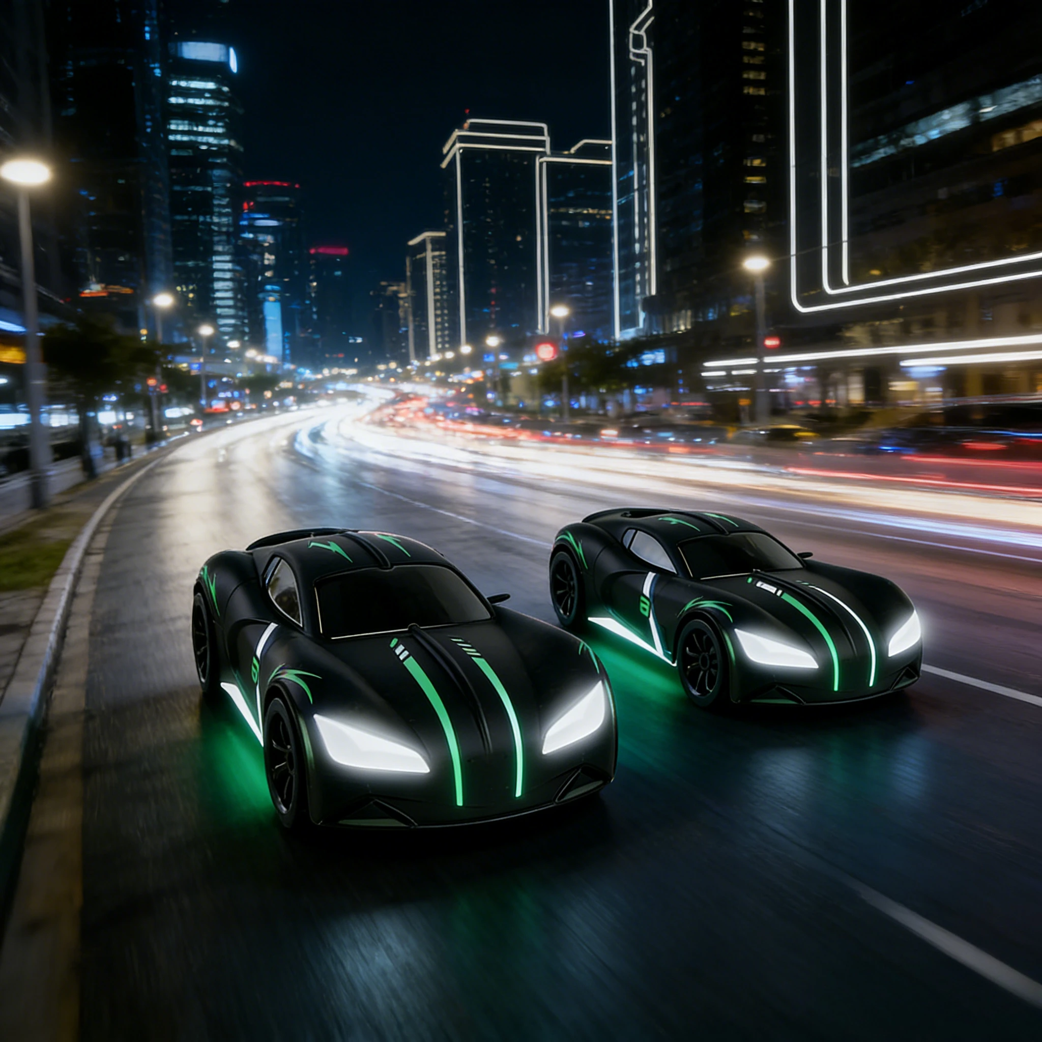 

Высокоскоростной дрифт-гонщик с дистанционным управлением, распылением, музыкой и 3D-цветной подсветкой - забавная электрическая игрушка в подарок для мальчиков