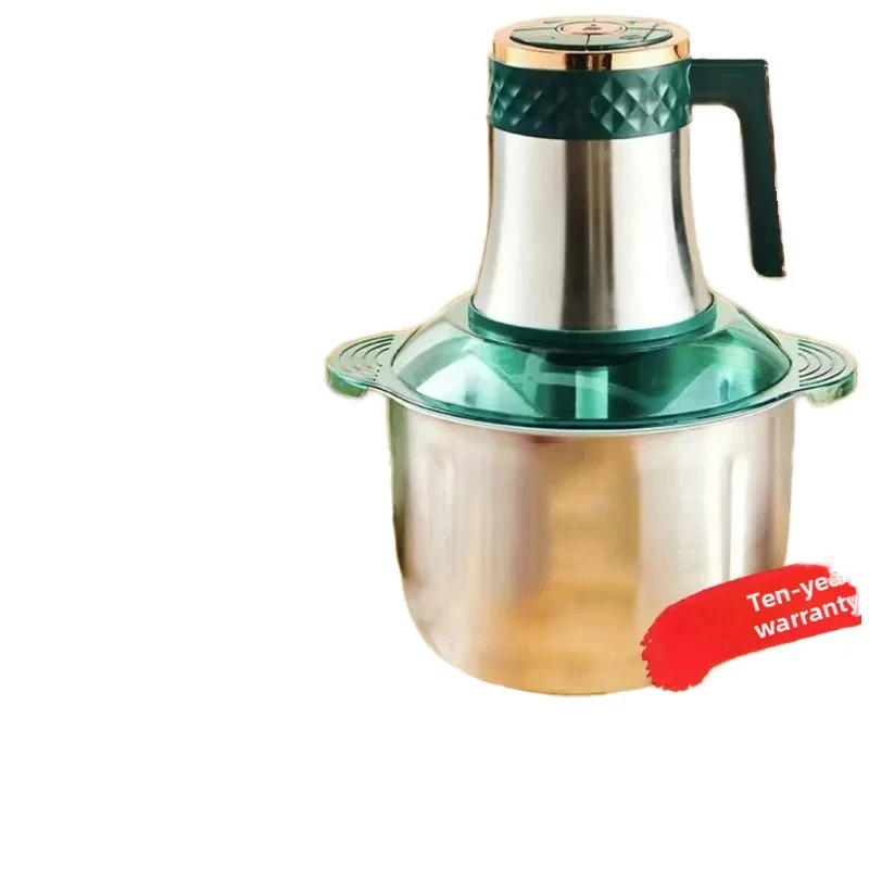 Electric Meat Grinder & Slicer 5L Large Capacity 6 Slices Dough Vegetable Mixer Household New Products