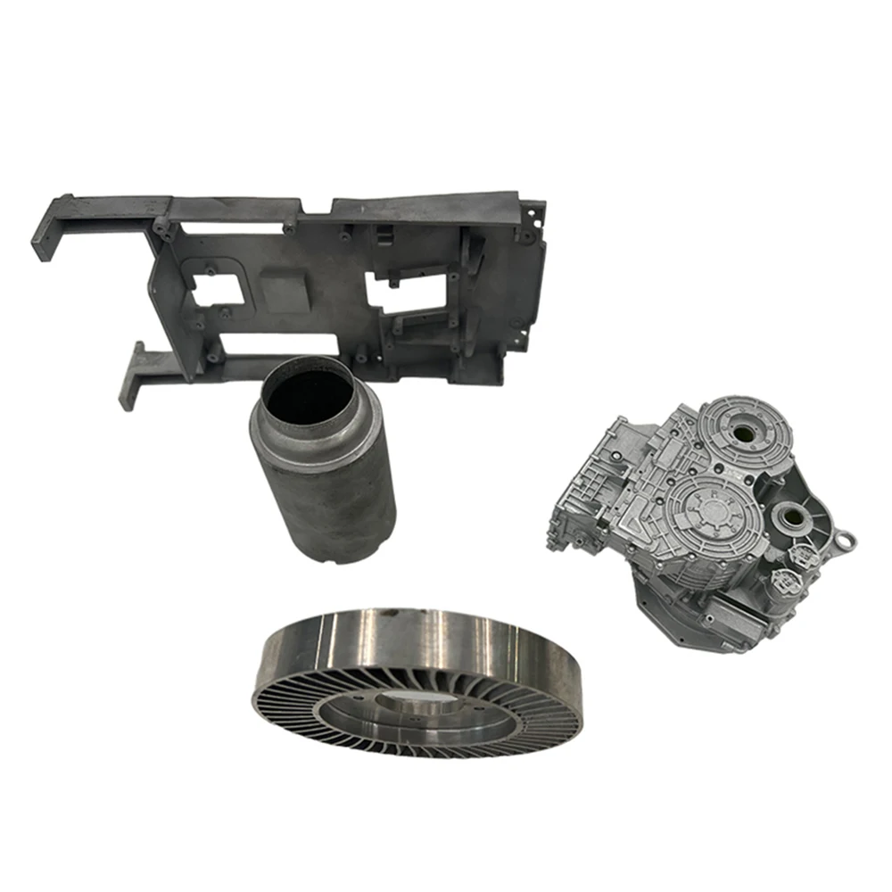 OEM Metal 3D Printing Aluminum Alloy Heat Sink Housing New Energy Automotive Mechanical Parts SLM Rapid Prototyping