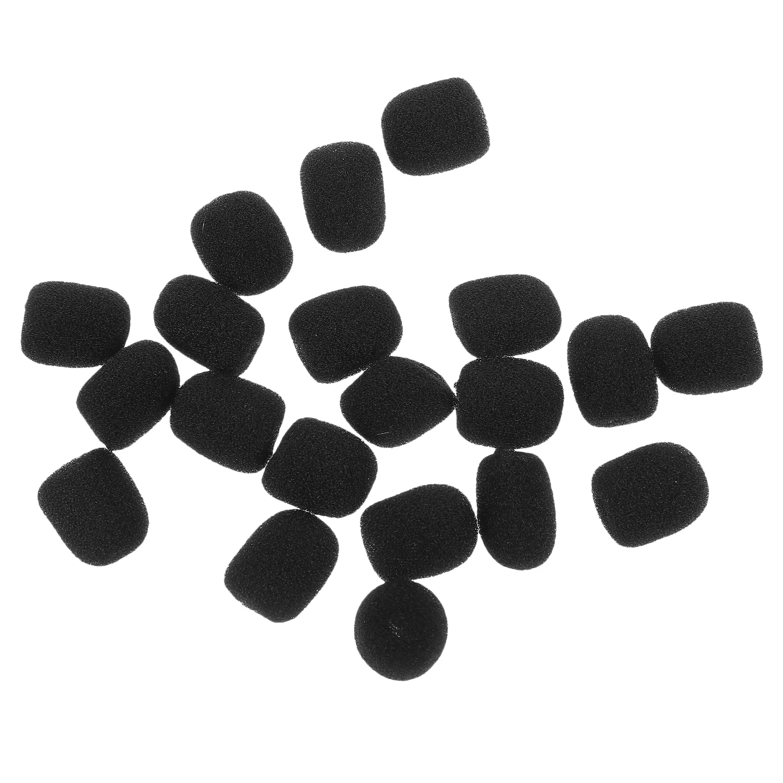 20 Pcs Loudspeaker Set Mini Microphone Headset Cover Sponge Handheld Foam Accessory