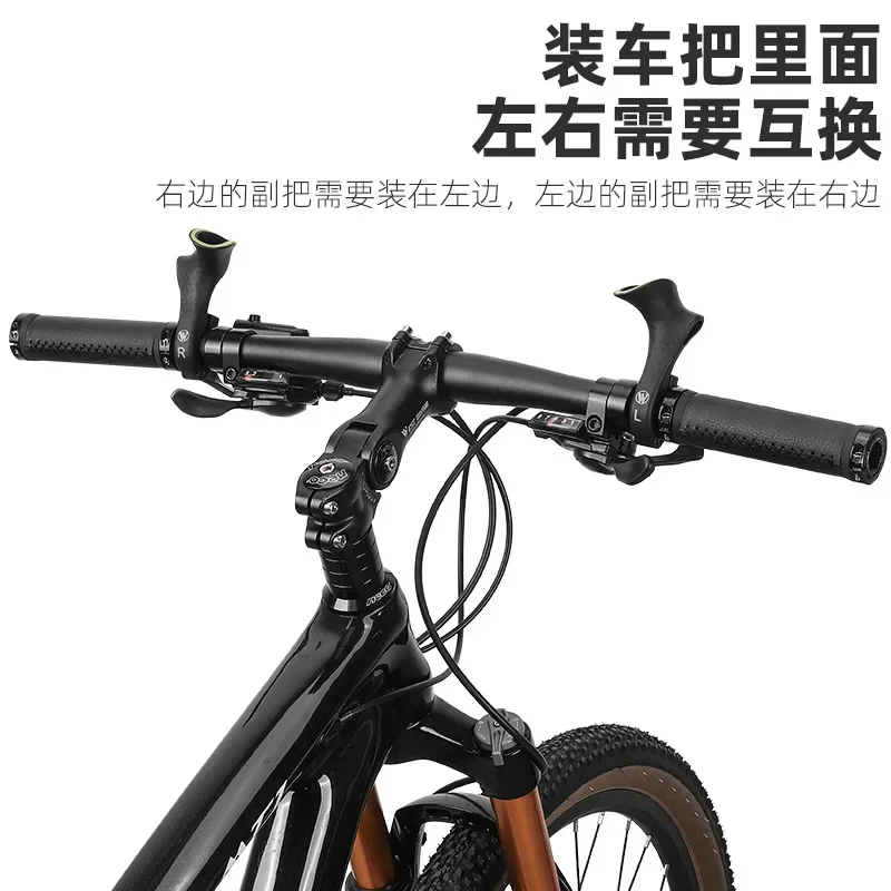 

Велосипедные ручки-рога 2025 для горного велосипеда, флуоресцентные, с функцией гудка, оборудование для велоспорта