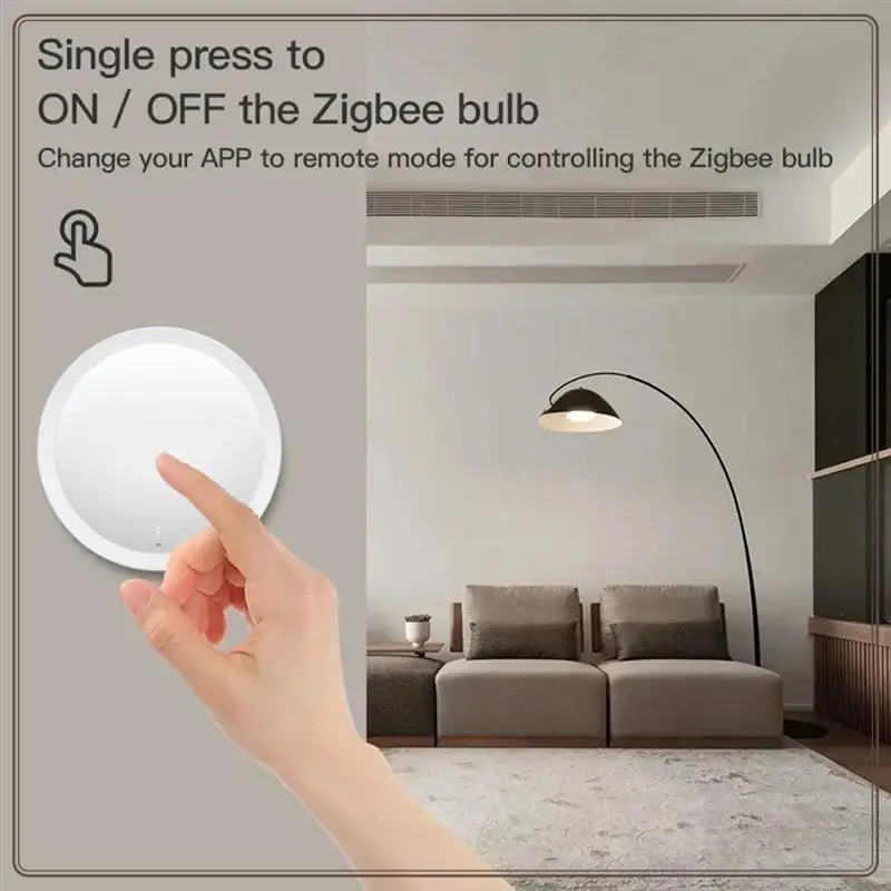موثوقة-Tuya Zigbee مفتاح مقبض ذكي لاسلكي المشهد التبديل زر تحكم بطارية تعمل بالطاقة أتمتة السيناريو الحياة الذكية Ap