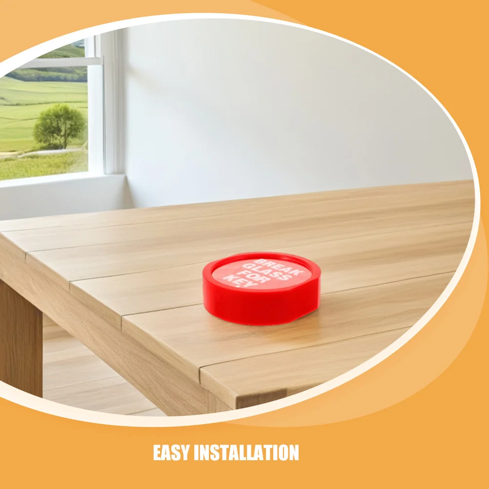 Wall Mount Key Locking Box Compact Emergency Door Storage Waterproof Metal Key Safe For Home Office Outdoor Escape Window Access